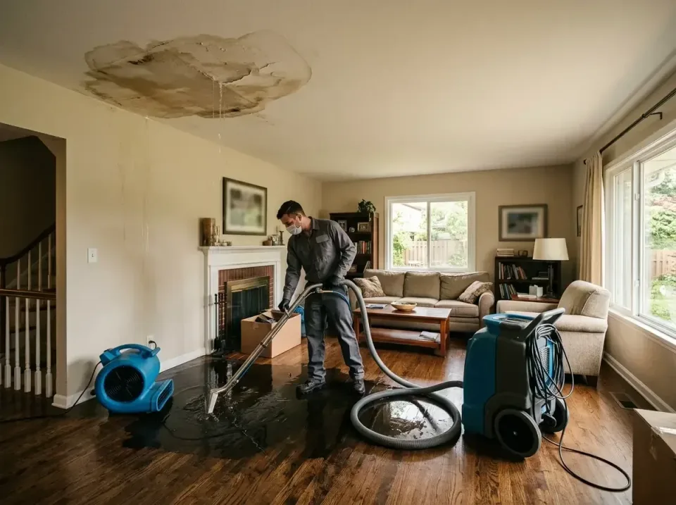 attic-pipe-burst-ceiling-drip-008 — frequently asked questions, Water Damage Restoration & Carpet Care in Pleasantville, NJ